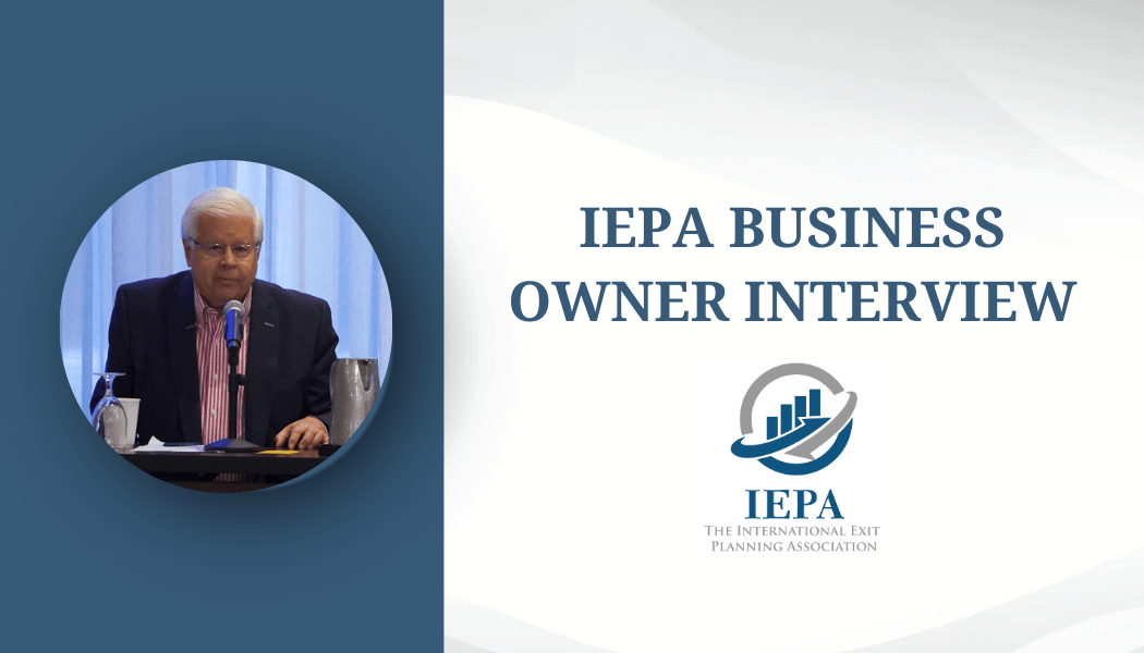 IEPA - White And Blue Modern Card Business Card 2